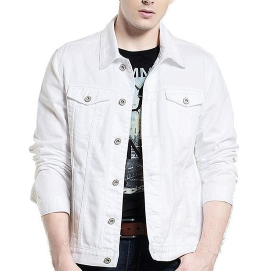 Mens denim jacket 46